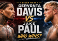 Gervonta Davis vs Jake Paul