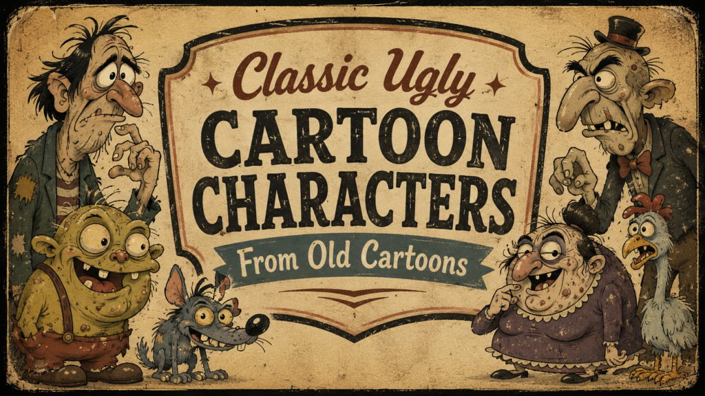 Ugly Cartoon Characters