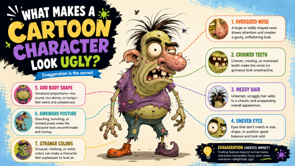 Ugly Cartoon Characters