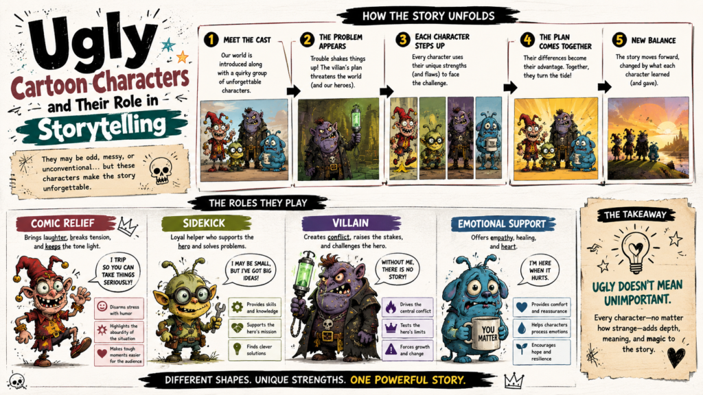 Ugly Cartoon Characters